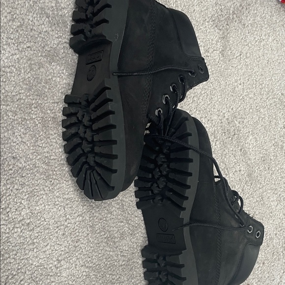 Toddler Girls Black Timberland Boots Size 12 - Picture 7 of 7